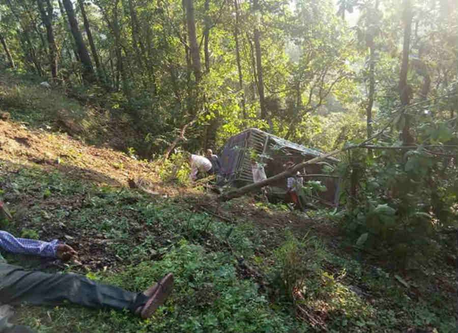 road accident in kotdwar road